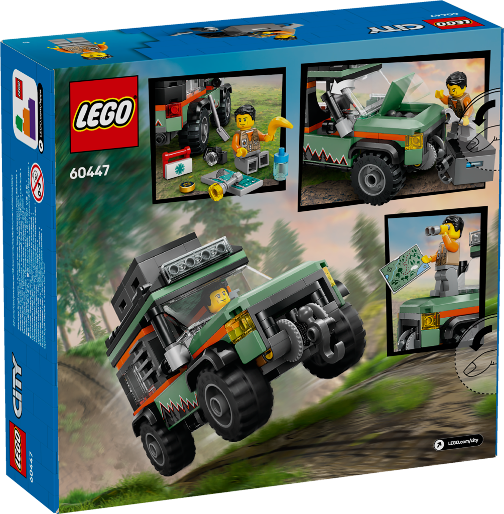 boîte LEGO City 60447 : Le Camion 4x4 Tout-Terrain