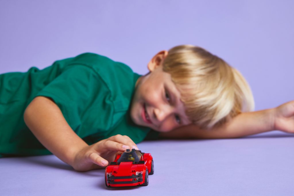 LEGO City 60448 : La Voiture de Sport Rouge