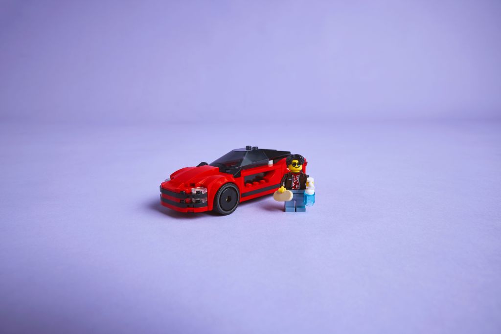 LEGO City 60448 : La Voiture de Sport Rouge