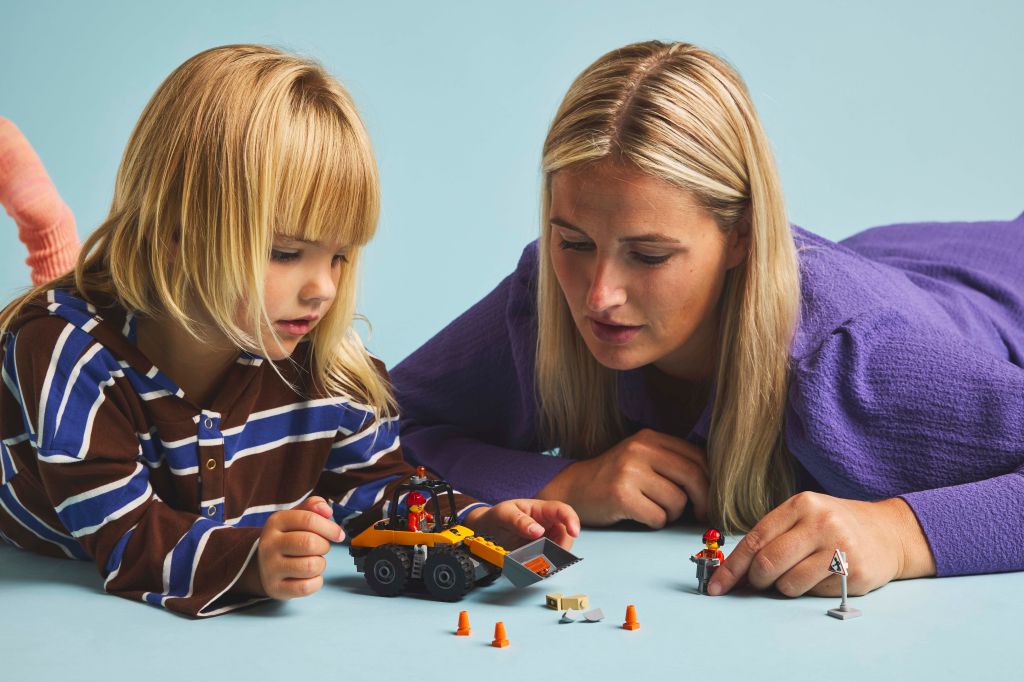 LEGO City 60450 : La Chargeuse de Chantier Jaune