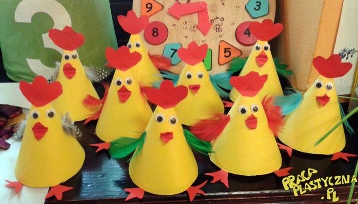 poule Pâques maternelle