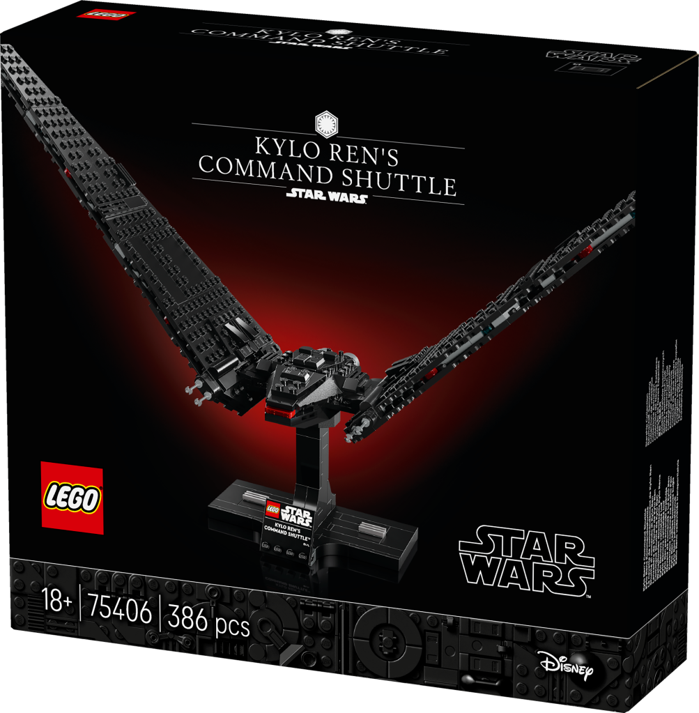 boîte LEGO Star Wars 75406 : La navette de commandement de Kylo Ren