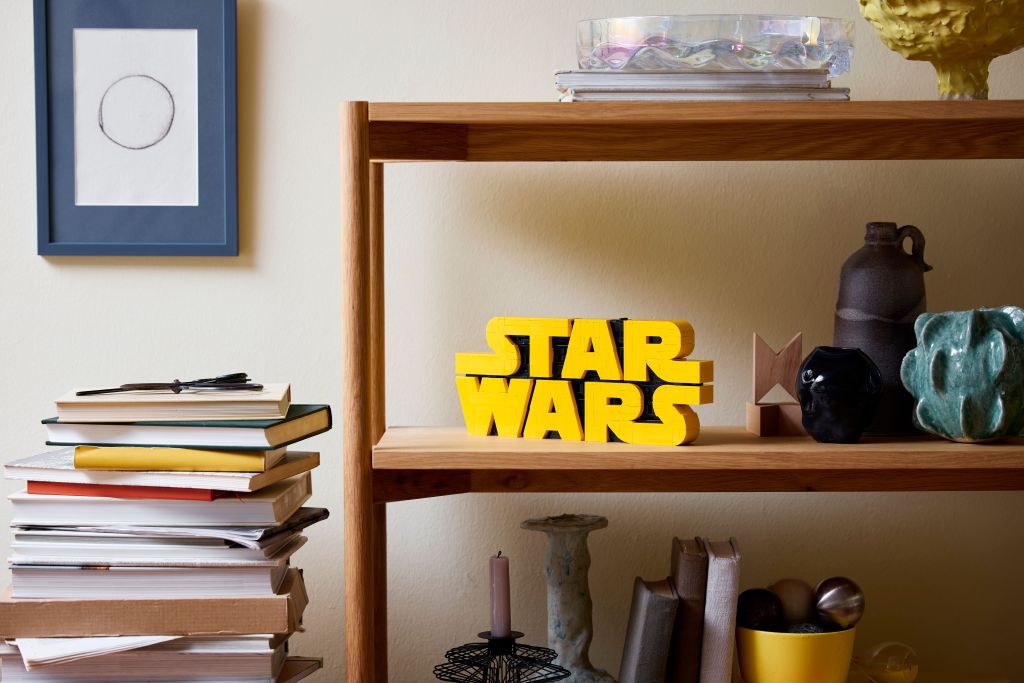 décoration LEGO Star Wars 75407 : Le Logo de Star Wars en Briques