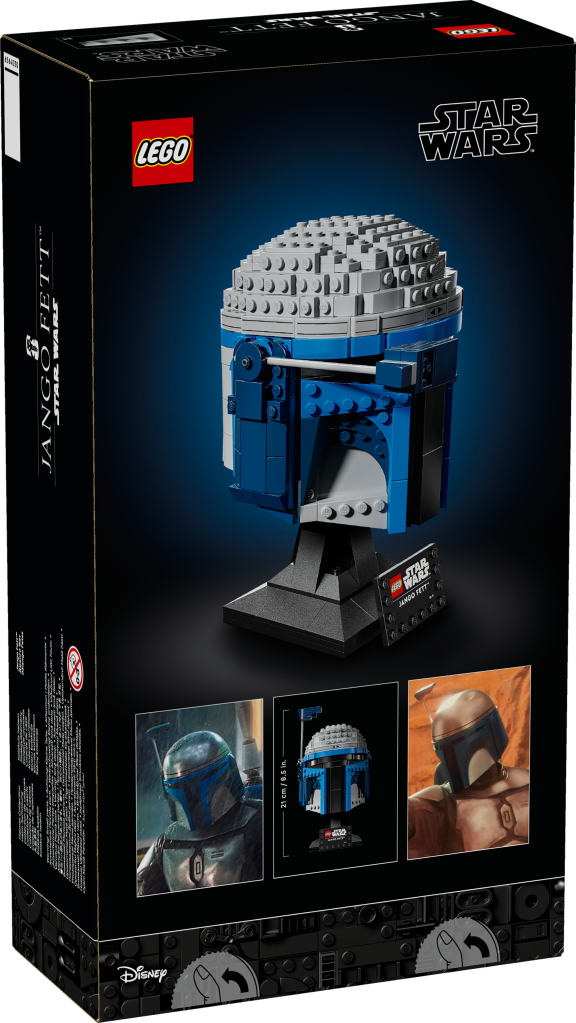 boîte LEGO Star Wars 75408 : Le Casque de Jango Fett