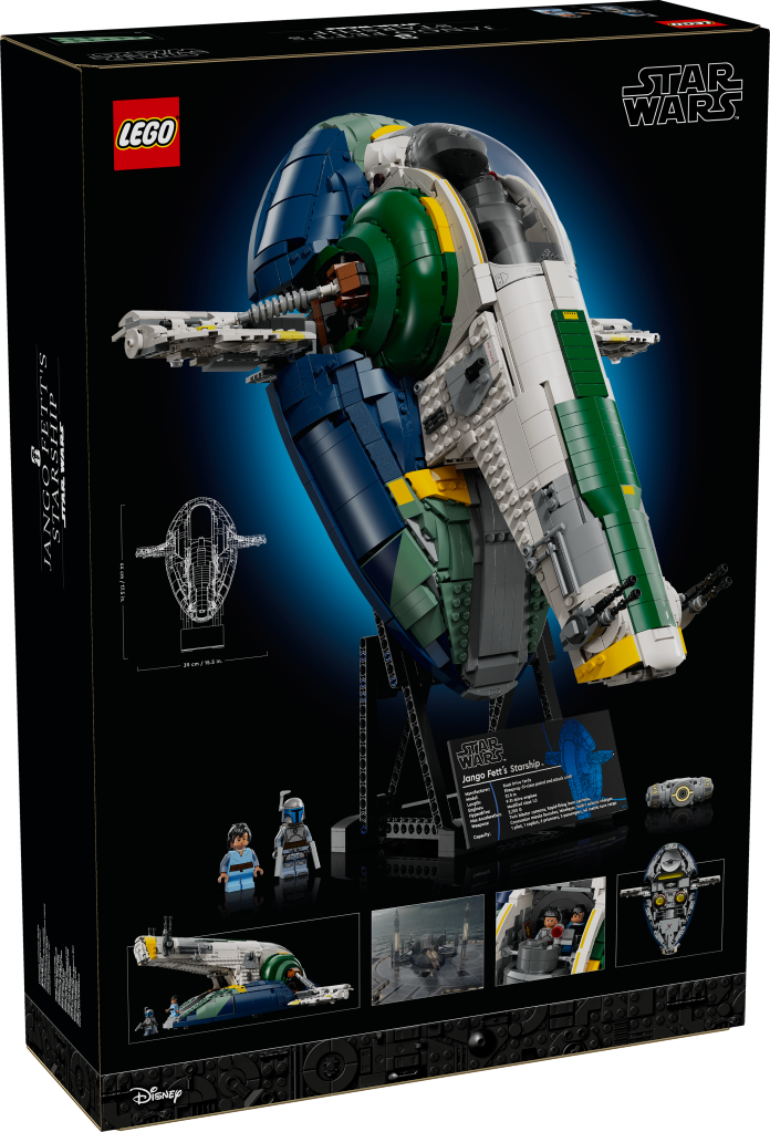 boîte LEGO Star Wars 75409 : Le Vaisseau de Classe Firespray de Jango Fett