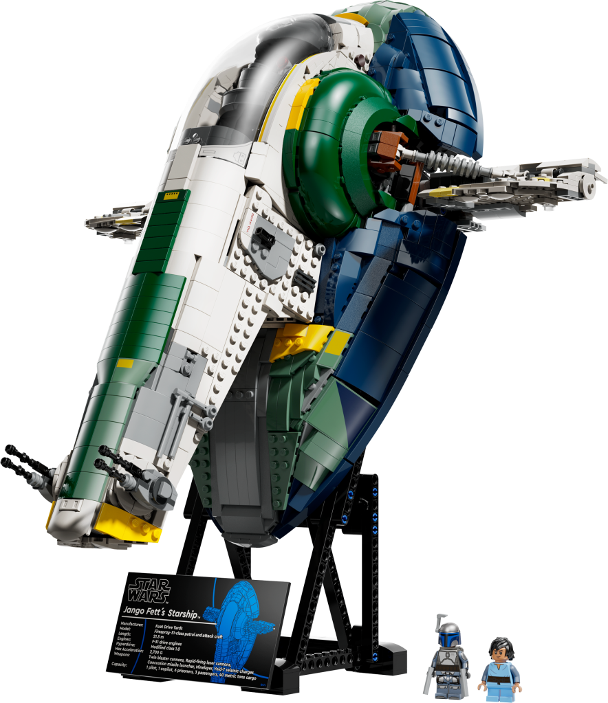 LEGO Star Wars 75409 : Le Vaisseau de Classe Firespray de Jango Fett