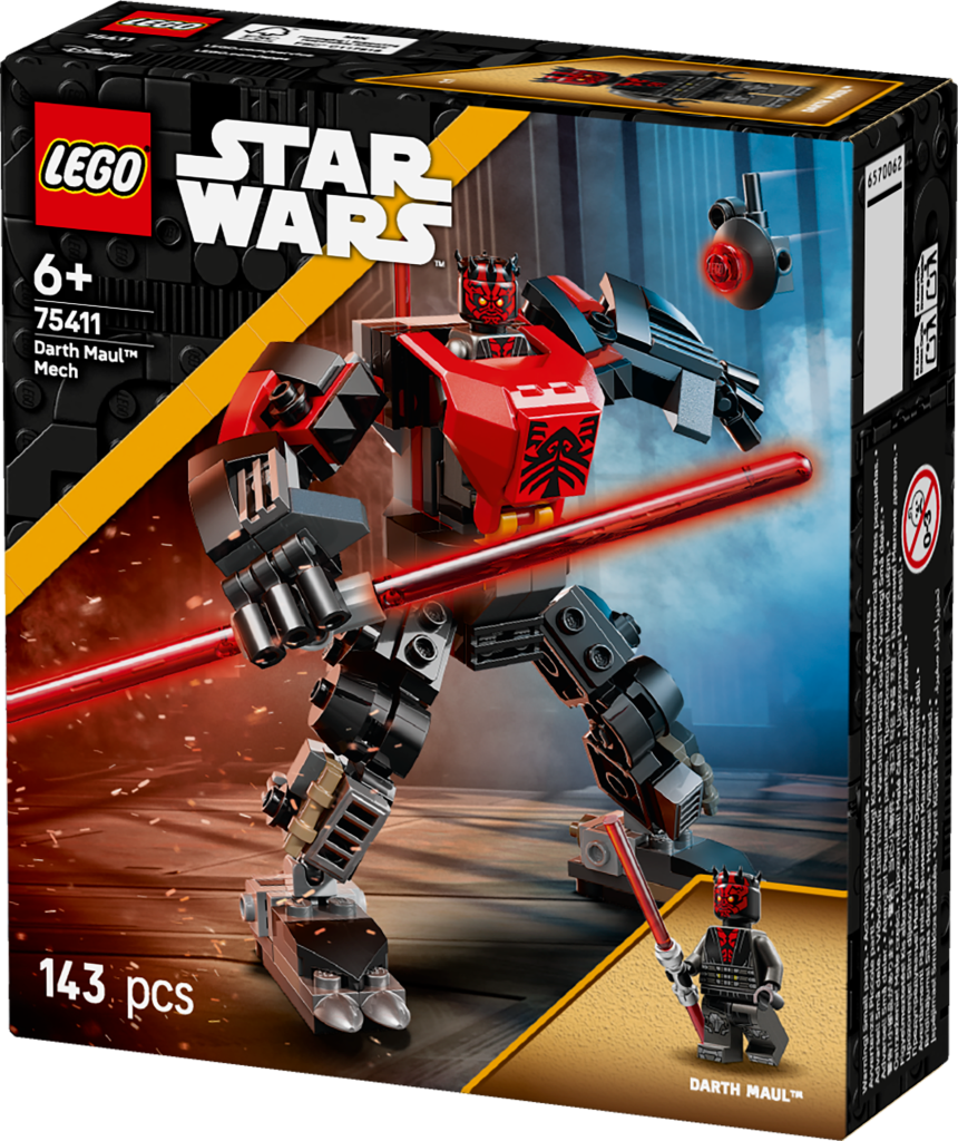 boîte LEGO Star Wars 75411 Le robot Dark Maul