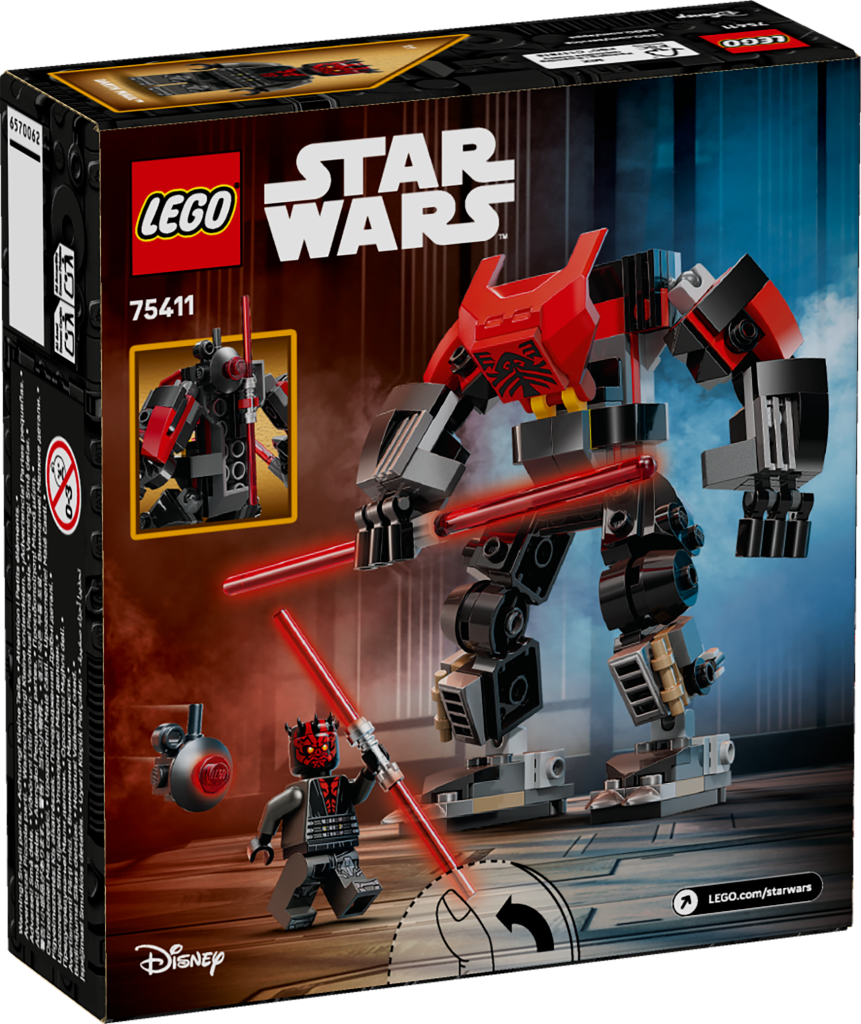 boîte LEGO Star Wars 75411 Le robot Dark Maul