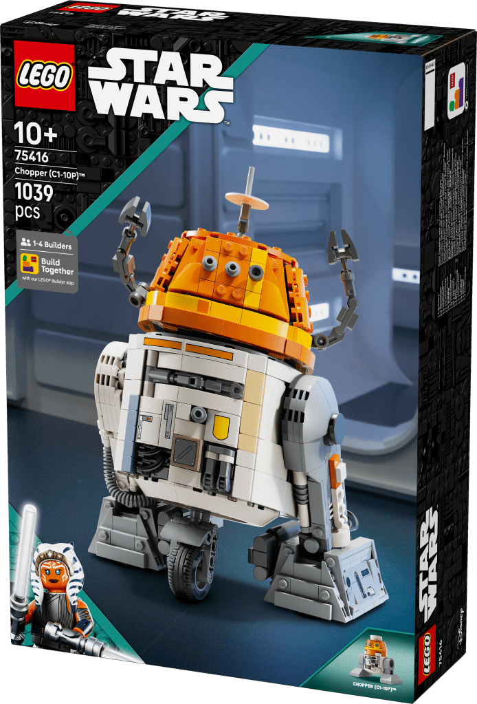 boîte LEGO Star Wars 75416 : Le Droïde Astromécano Chopper (C1-10P)