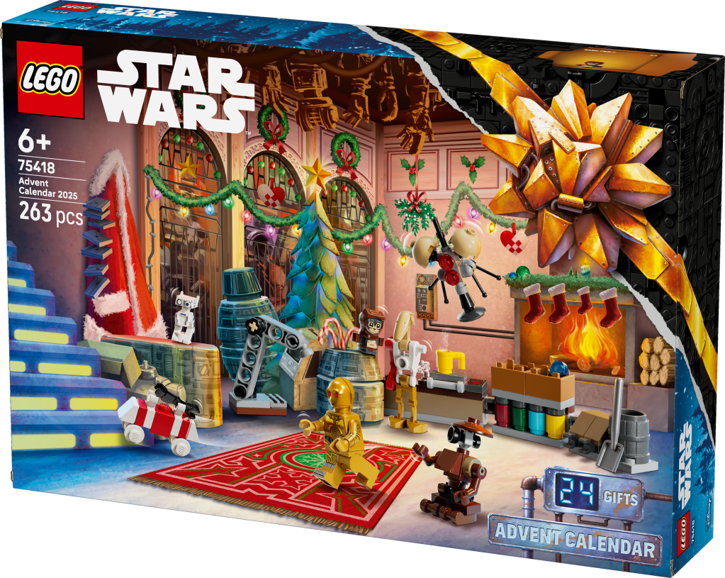boîte LEGO Star Wars 75418 – Le Calendrier de l’Avent 2025