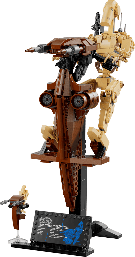 LEGO Star Wars 75428 Droïde de combat sur son STAP