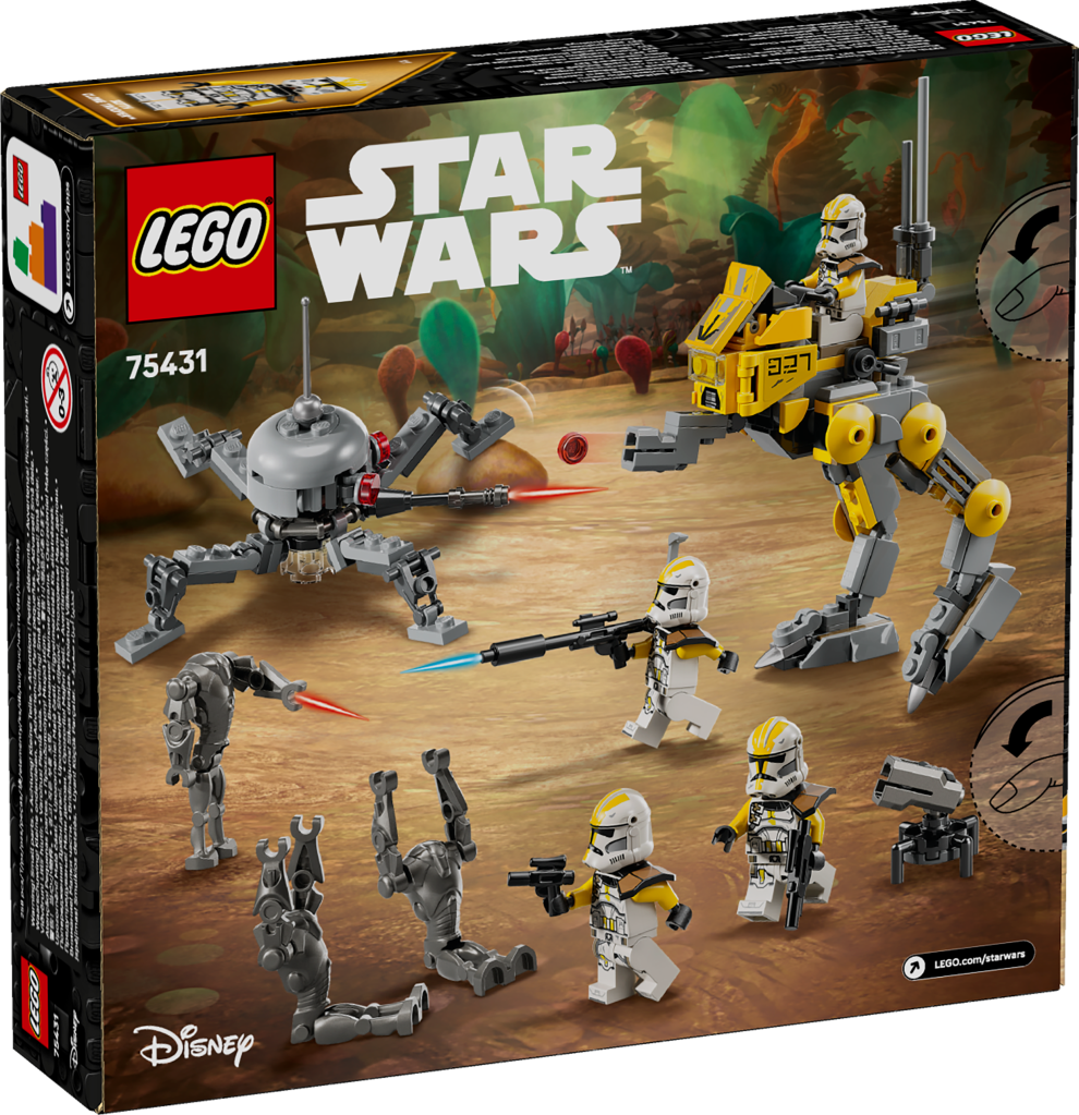 boîte LEGO Star Wars 75431 : Pack de Combat du 327ᵉ Corps d’Armée