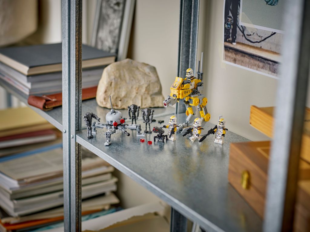 décoration LEGO Star Wars 75431 : Pack de Combat du 327ᵉ Corps d’Armée
