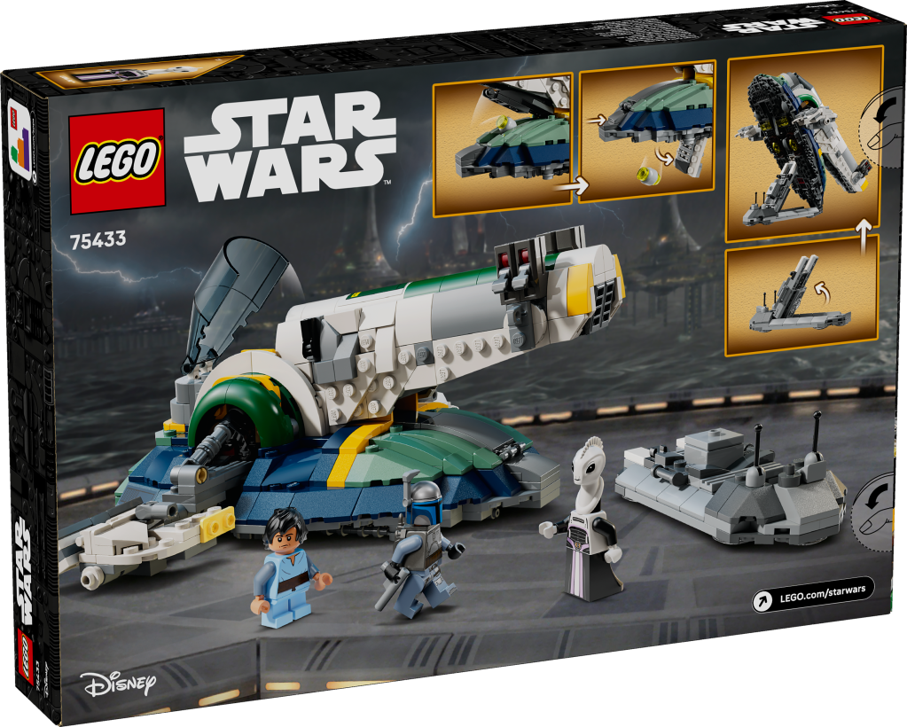 boîte LEGO Star Wars 75433 : L’Attaque des Clones – Le Vaisseau de Jango Fett