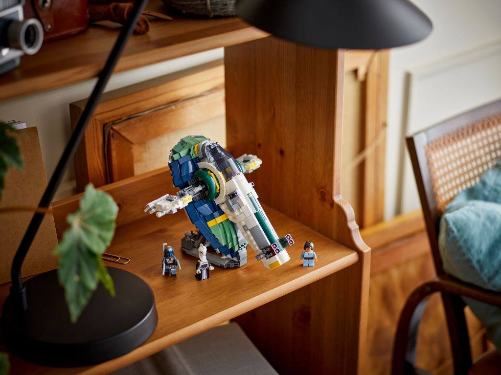 décoration LEGO Star Wars 75433 : L’Attaque des Clones – Le Vaisseau de Jango Fett