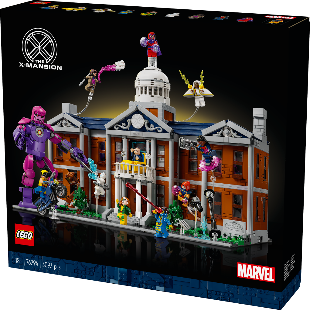 boîte LEGO Marvel 76294 Les X-Men : l’Institut Xavier