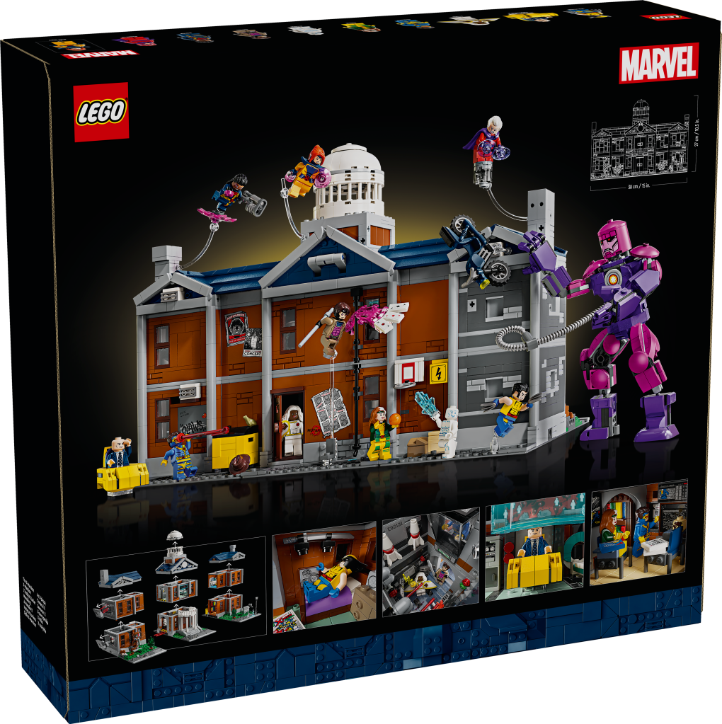 boîte LEGO Marvel 76294 Les X-Men : l’Institut Xavier