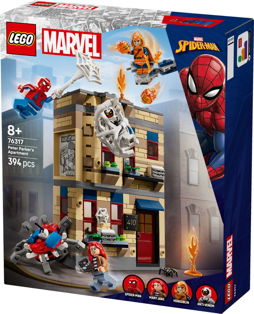 boîte LEGO Marvel 76317 : L’Appartement de Peter Parker