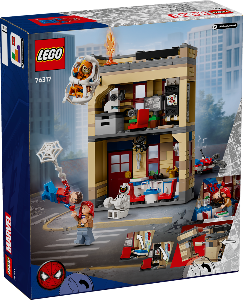 boîte LEGO Marvel 76317 : L’Appartement de Peter Parker