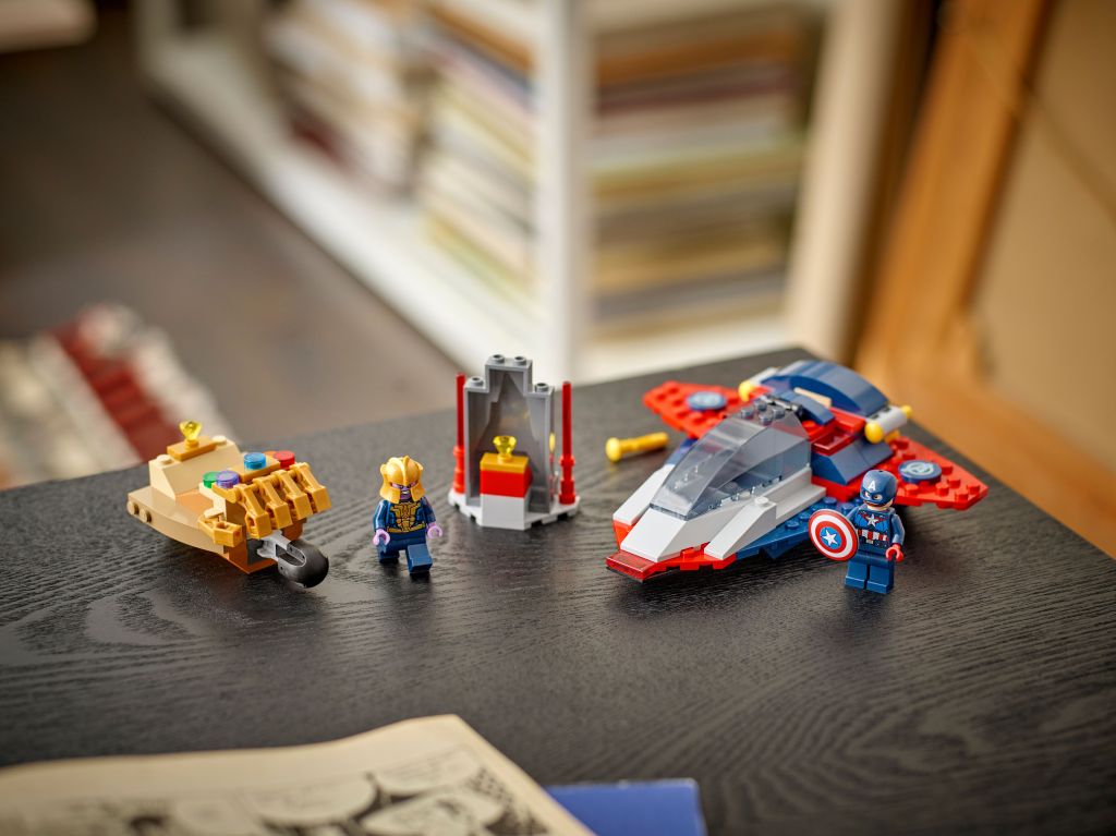 LEGO Marvel 76319 : Captain America contre Thanos