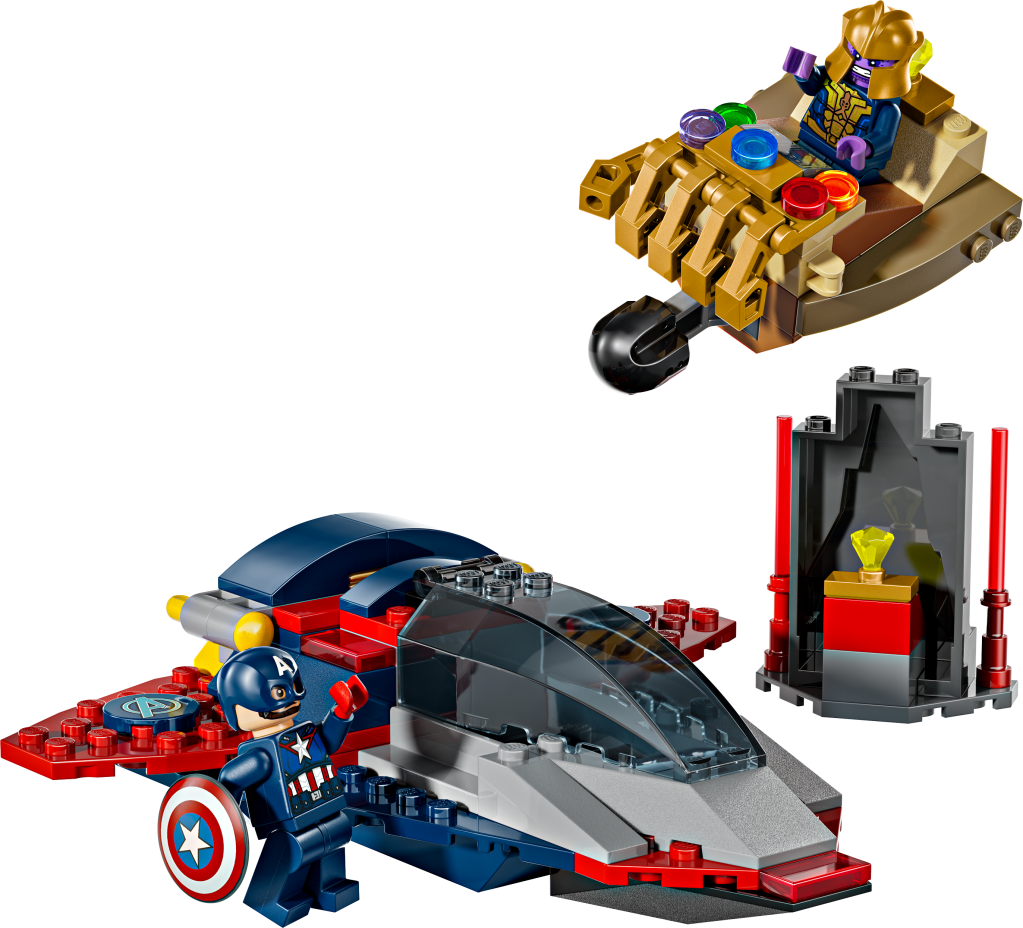 LEGO Marvel 76319 : Captain America contre Thanos