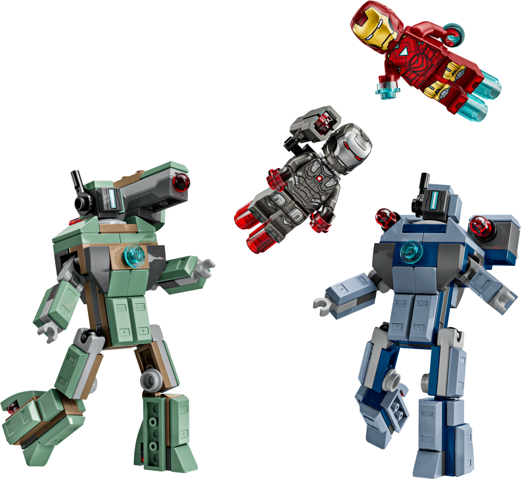 LEGO Marvel 76320 : Iron Man et War Machine Contre les Drones de Hammer