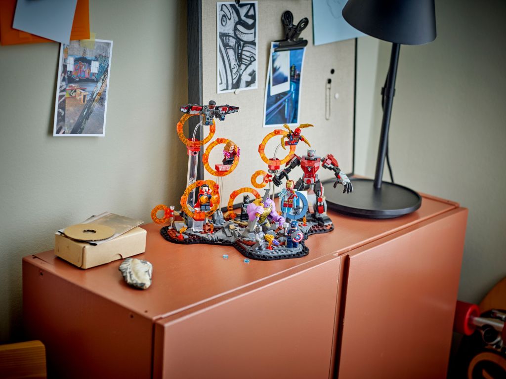 décoration LEGO Marvel 76323 : Combat final d’Avengers – Endgame