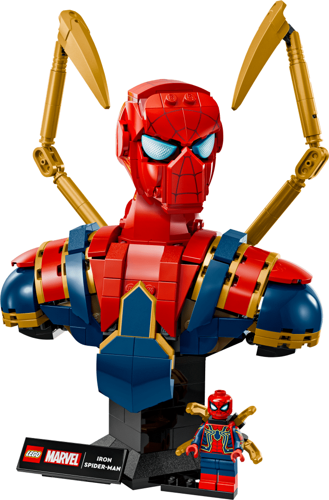 LEGO Marvel 76326 : Buste d’Iron Spider-Man