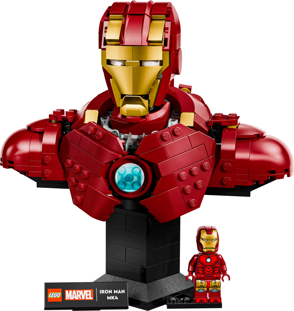 LEGO Marvel 76327 Le buste d’Iron Man MK4
