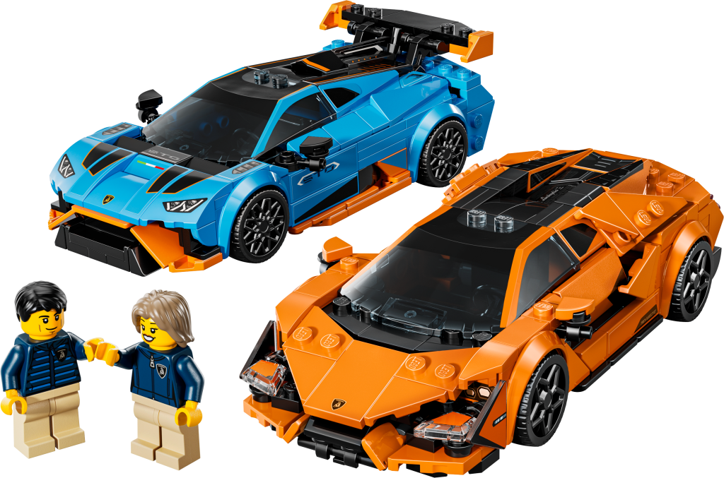 LEGO Speed Champions 77238 Lamborghini Revuelto et Huracán STO