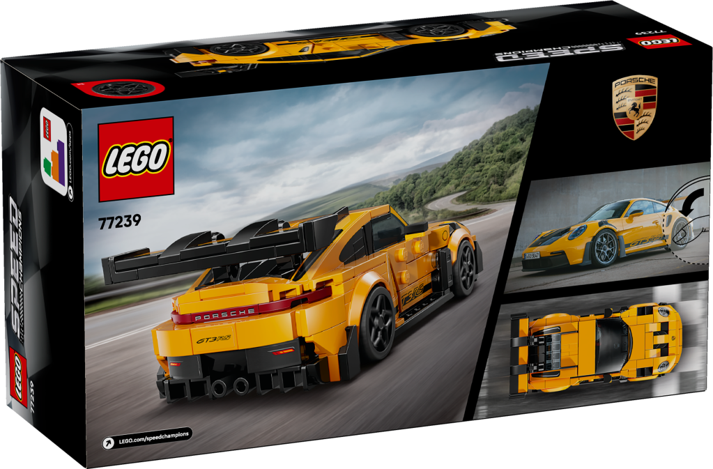 boîte LEGO Speed Champions 77239 Supercar Porsche 911 GT3 RS