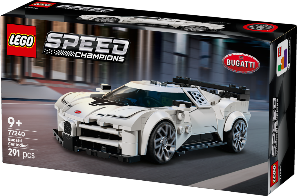boîte LEGO Speed Champions 77240 Hypercar Bugatti Centodieci