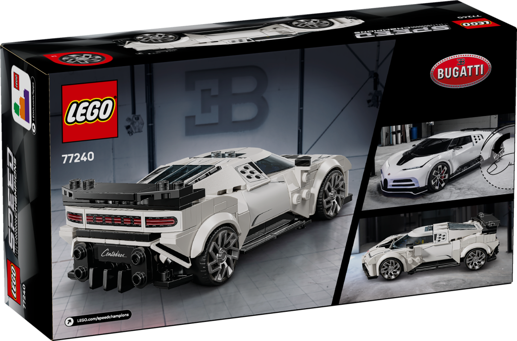 boîte LEGO Speed Champions 77240 Hypercar Bugatti Centodieci