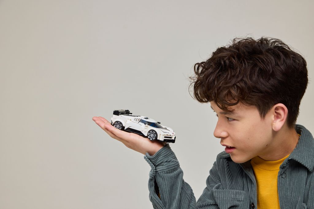 détails LEGO Speed Champions 77240 Hypercar Bugatti Centodieci