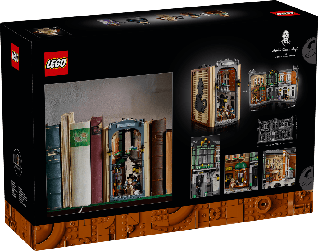 boîte LEGO Icons 10351 Book Nook : Sherlock Holmes