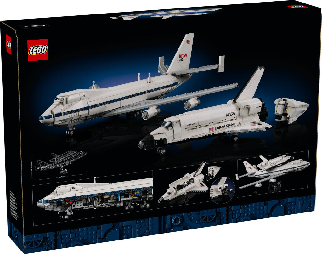 boîte LEGO Icons 10360 : Le Shuttle Carrier Aircraft