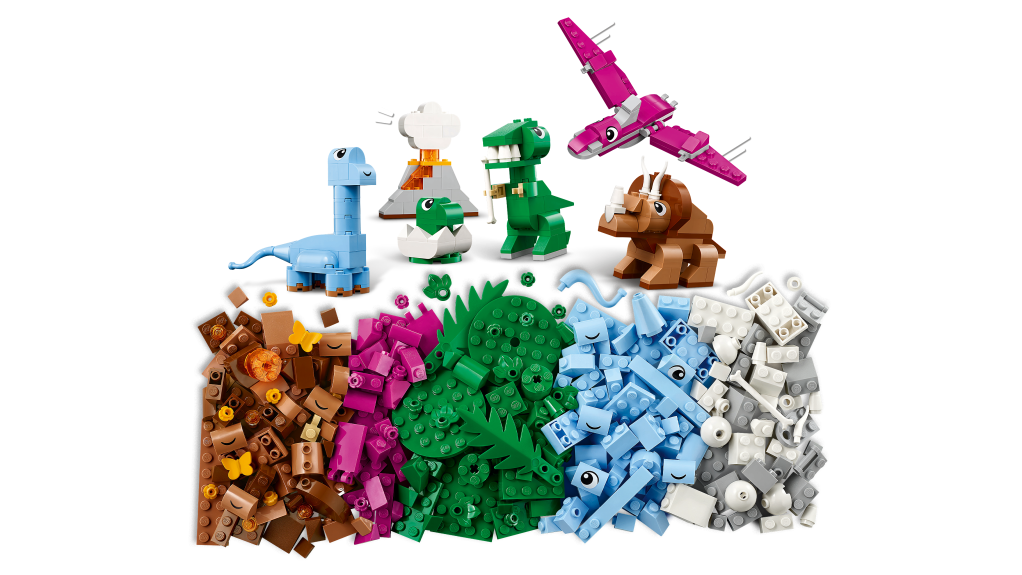 détails LEGO Classic 11041 : Les dinosaures créatifs