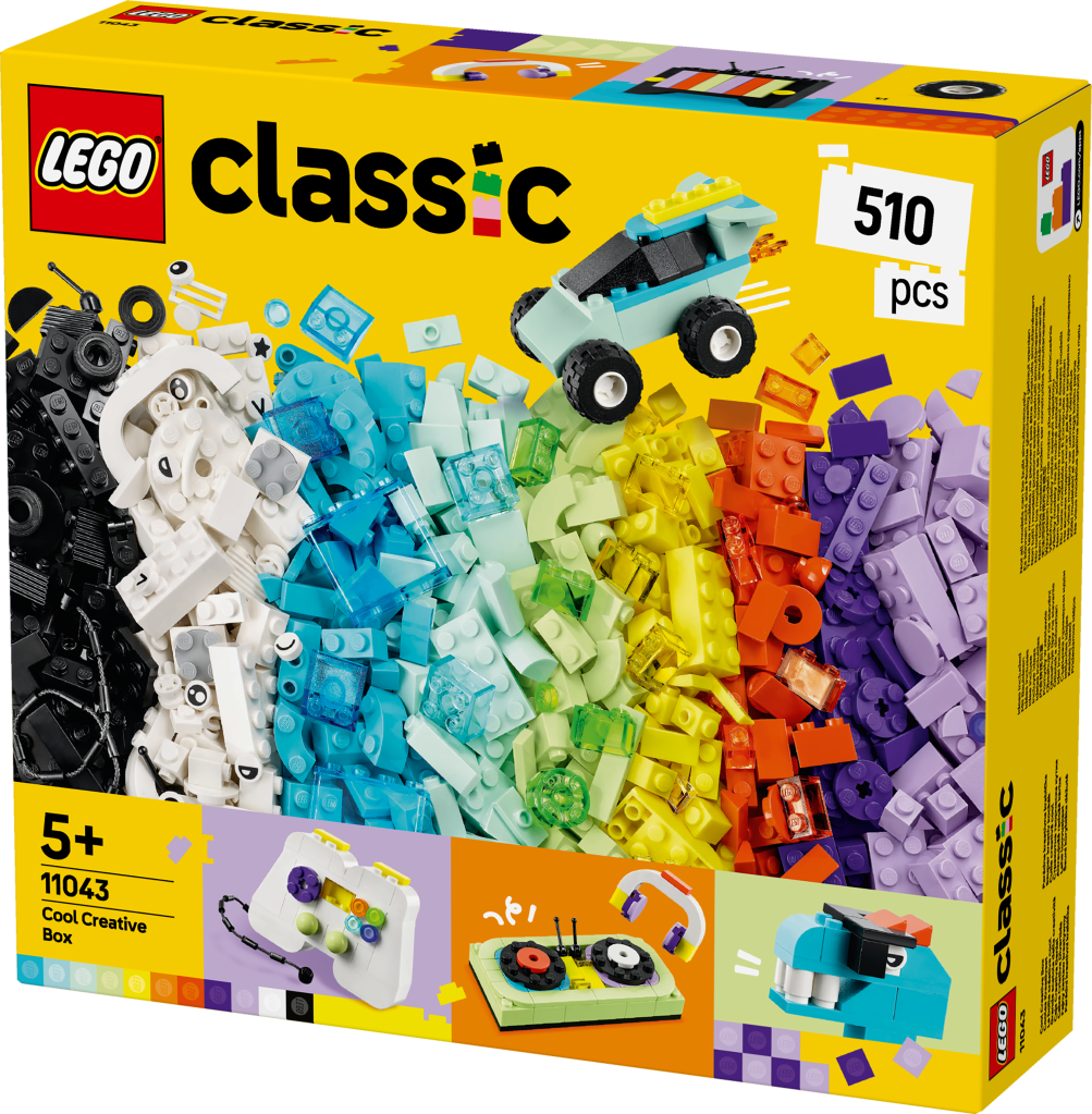 boîte LEGO Classic 11043 : La boîte créative cool
