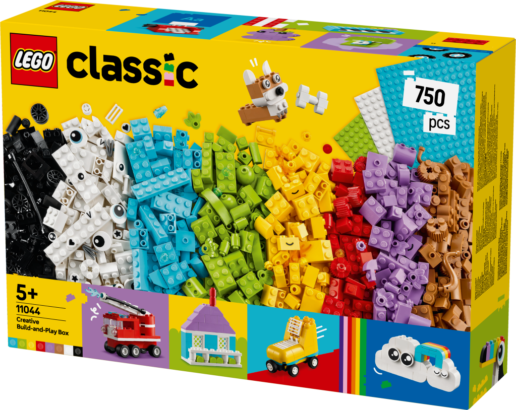 boîte LEGO Classic 11044 : La boîte créative pour construire et jouer