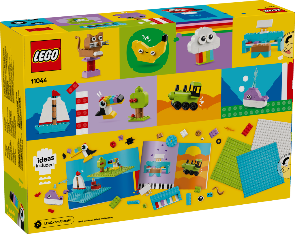 boîte LEGO Classic 11044 : La boîte créative pour construire et jouer