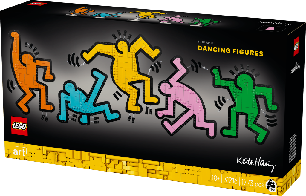 boîte LEGO Art 31216 : Keith Haring Les Figures Dansantes
