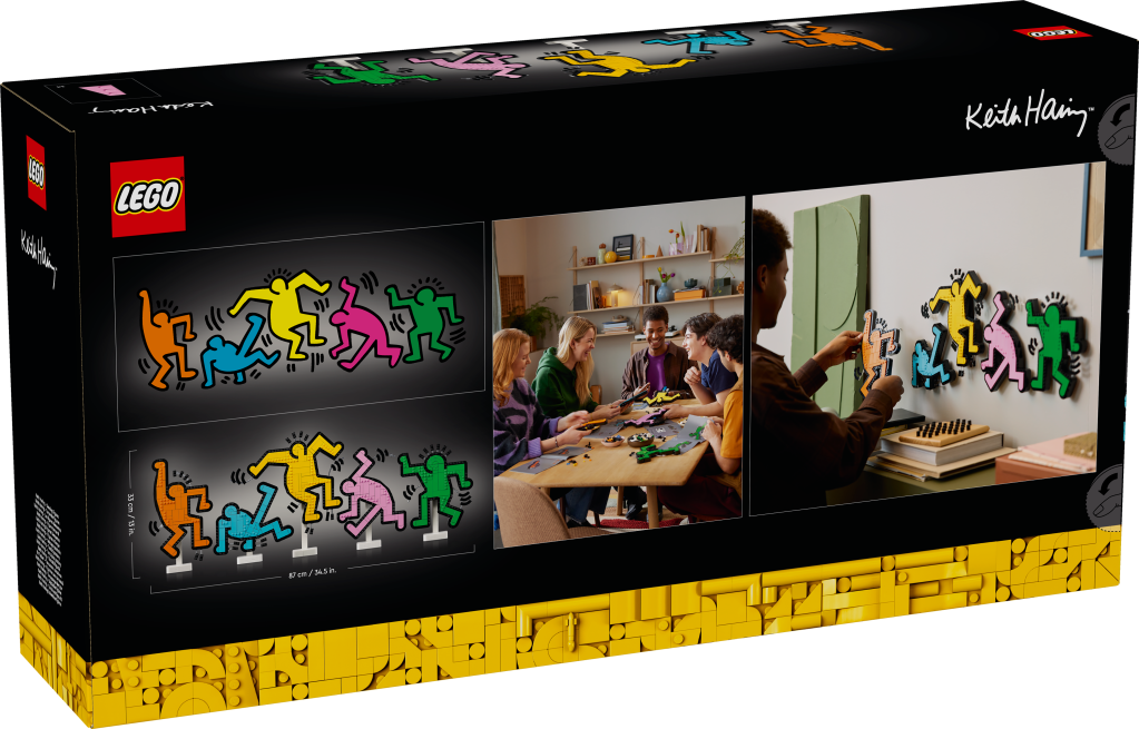boîte LEGO Art 31216 : Keith Haring Les Figures Dansantes