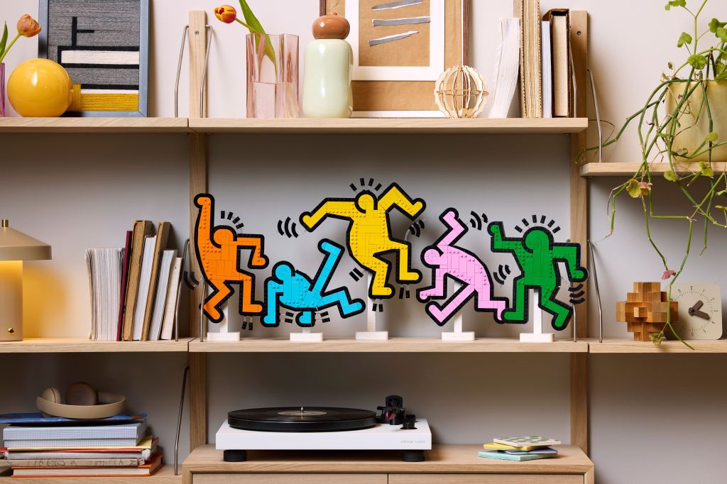 décoration LEGO Art 31216 : Keith Haring Les Figures Dansantes