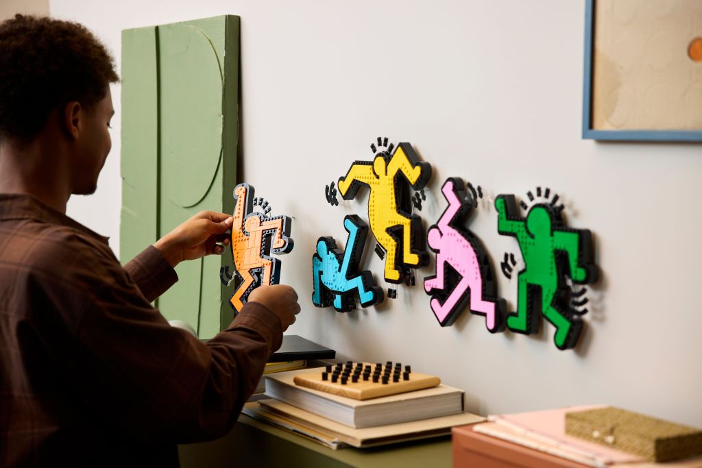 décoration LEGO Art 31216 : Keith Haring Les Figures Dansantes