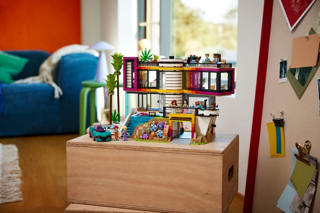 décoration LEGO Friends 42639 : La Villa Moderne d’Andréa