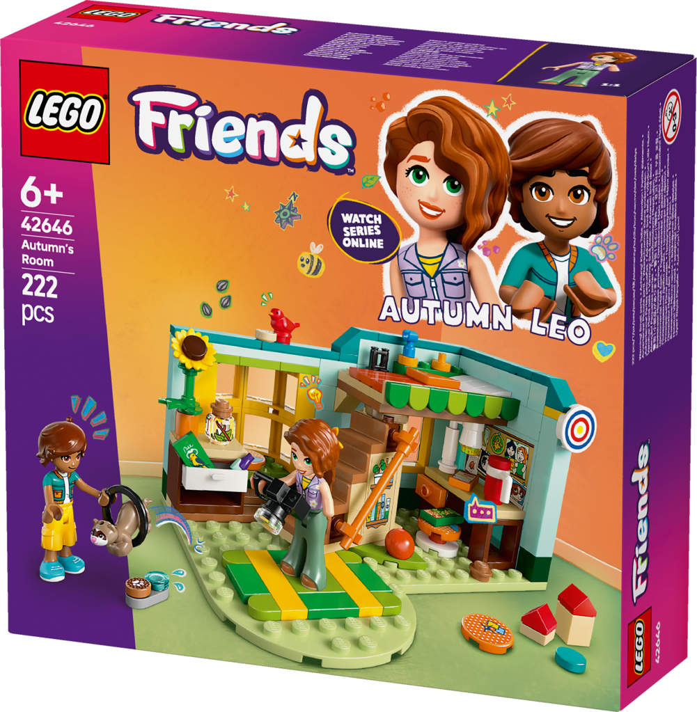 boîte LEGO Friends 42646 : La Chambre d’Autumn