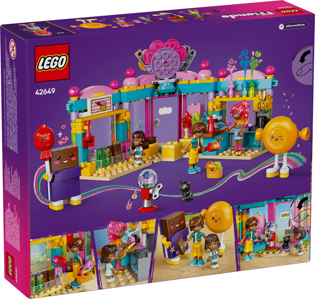 boîte LEGO Friends 42649 : La Confiserie de Heartlake City