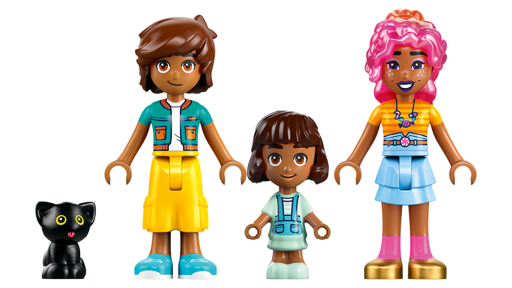 personnages LEGO Friends 42649 : La Confiserie de Heartlake City