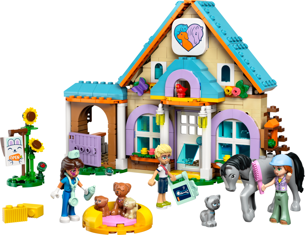 LEGO Friends 42651 : La Clinique Vétérinaire pour Chevaux et Animaux de Compagnie