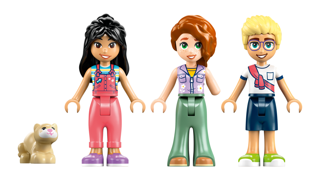 personnages LEGO Friends 42663 : Le Camping-Car de l’Amitié